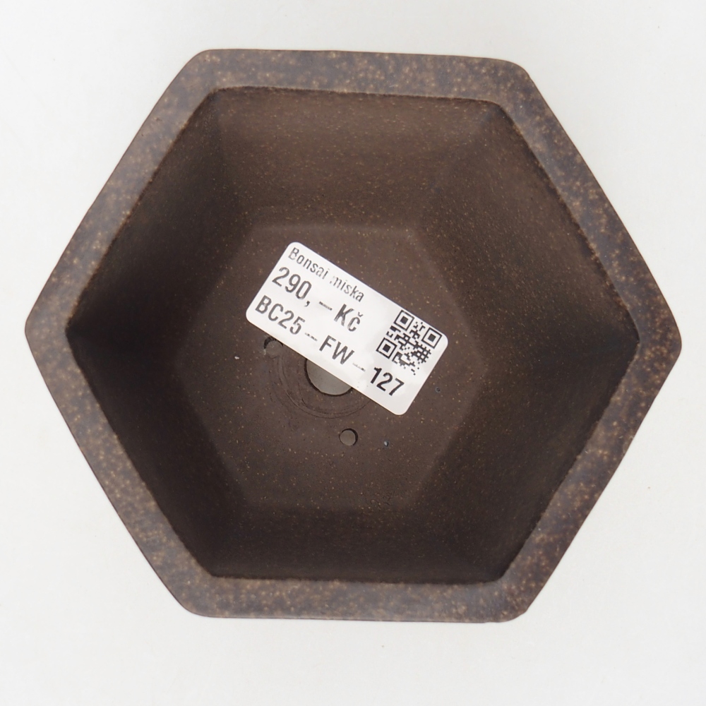 Bol 10,5 x 9,5 x 7,5 cm brun ocre