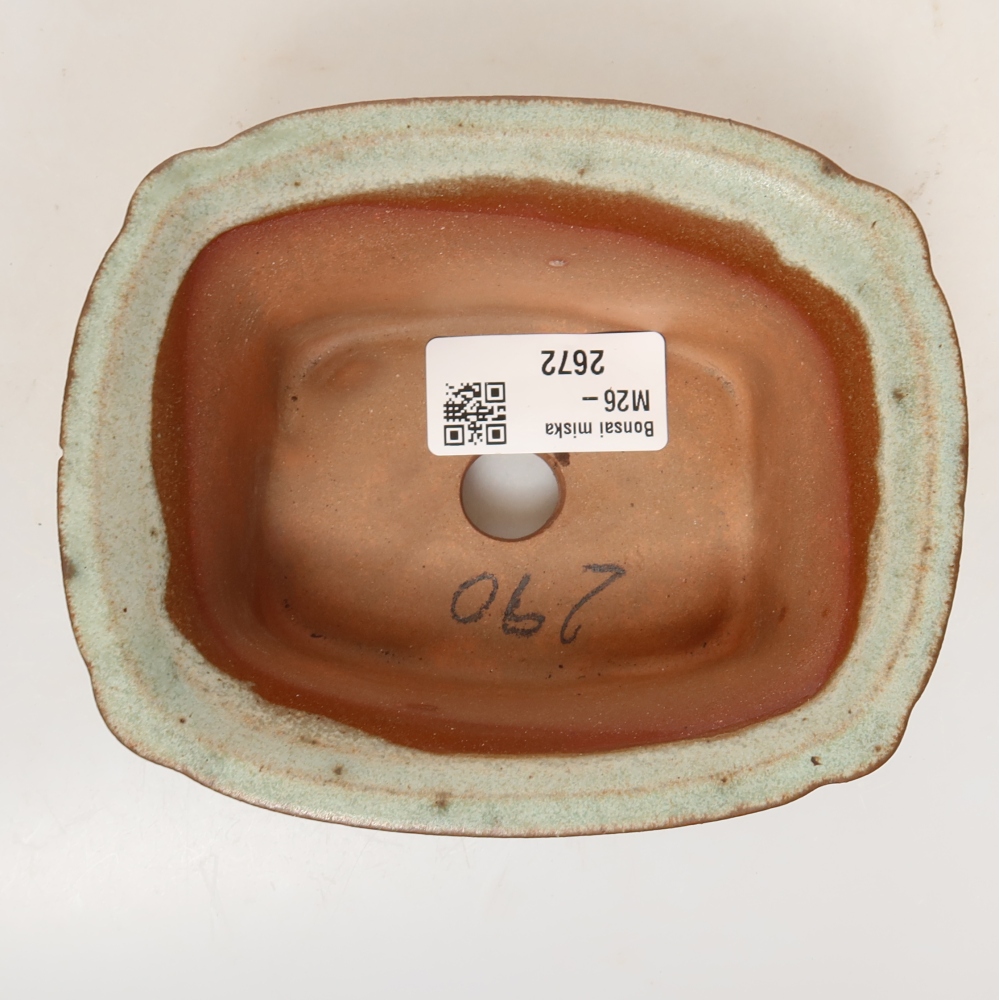 Coquille en céramique  13 x 10,5 x 5,5 cm, couleur beige