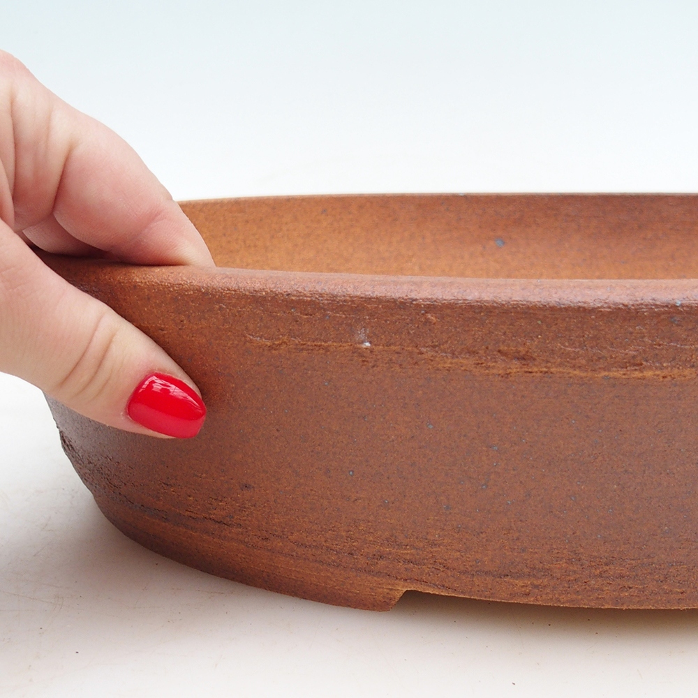 Bol pour bonsaï 33 x 26 x 7,5 cm , couleur marron