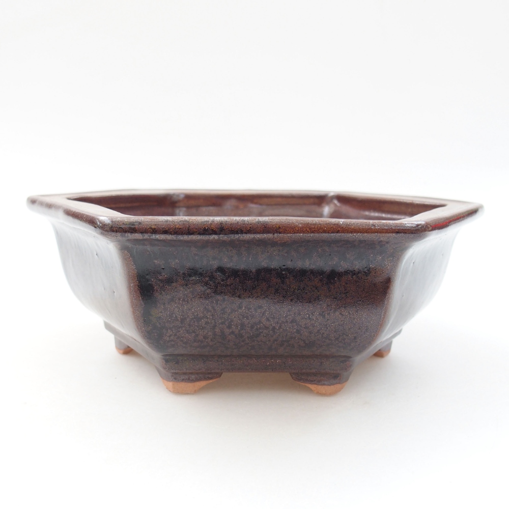 Bol à bonsaï en céramique 22 x 17 x 5 cm, vert