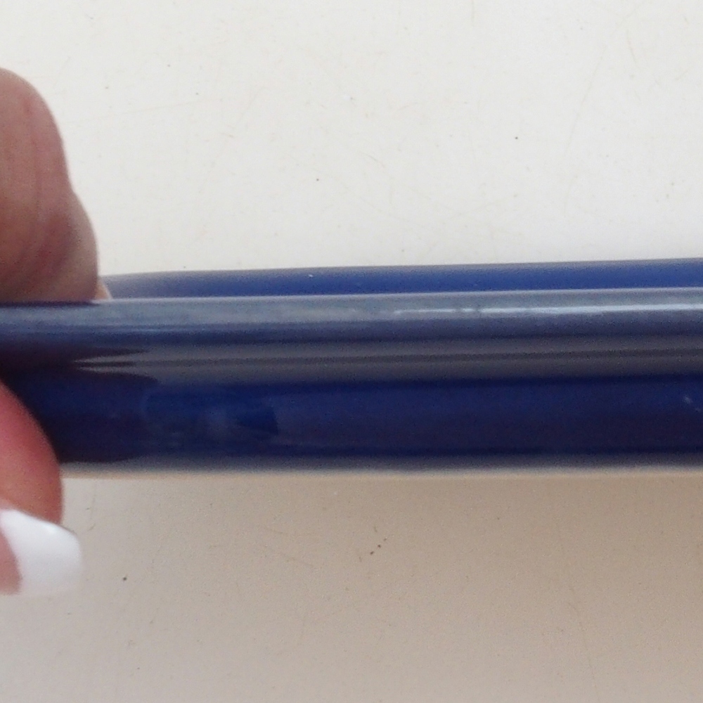 Bol en céramique H02 - 17,5 x 12 x 1 cm - bleu