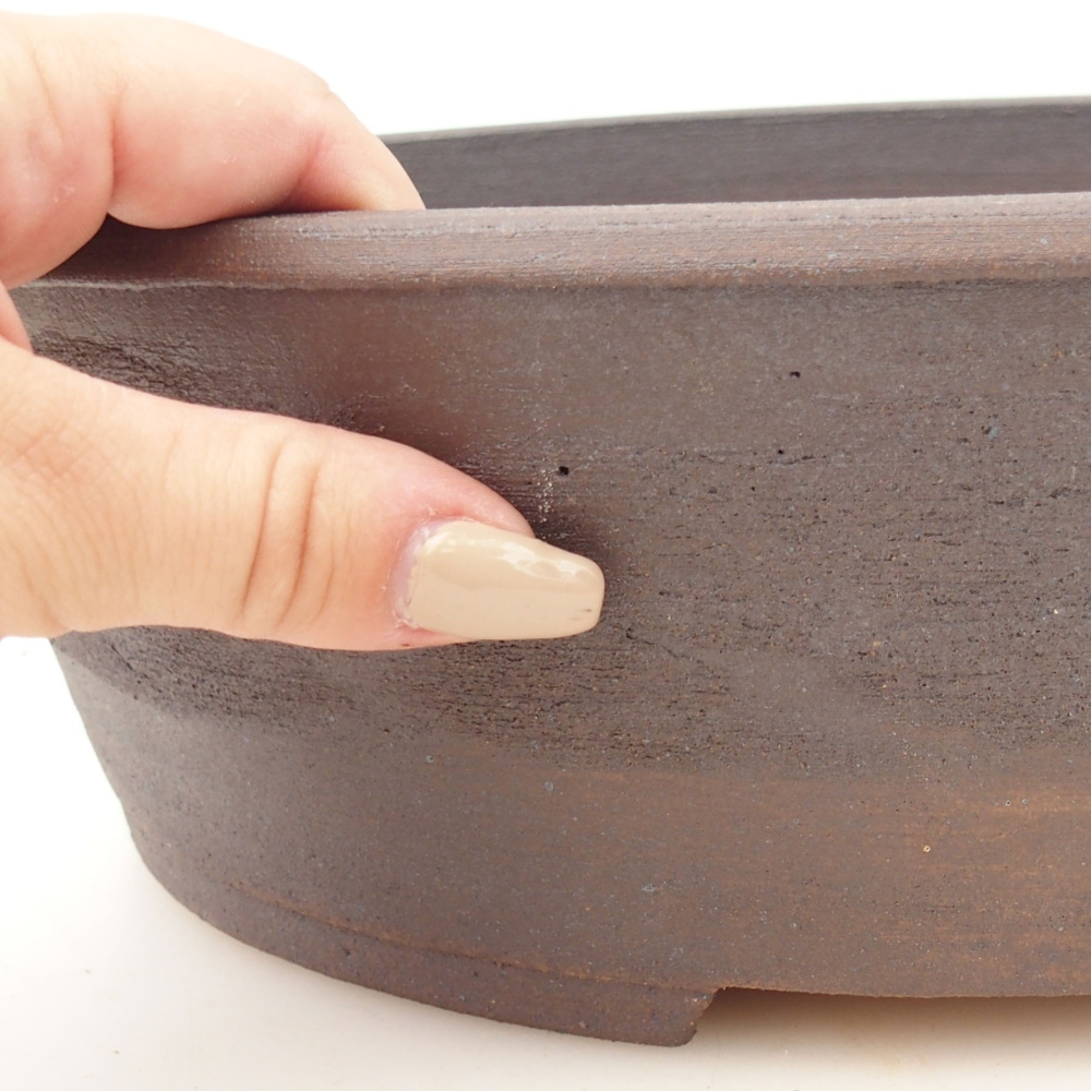 Bol pour bonsaï 33 x 26 x 9 cm , couleur marron