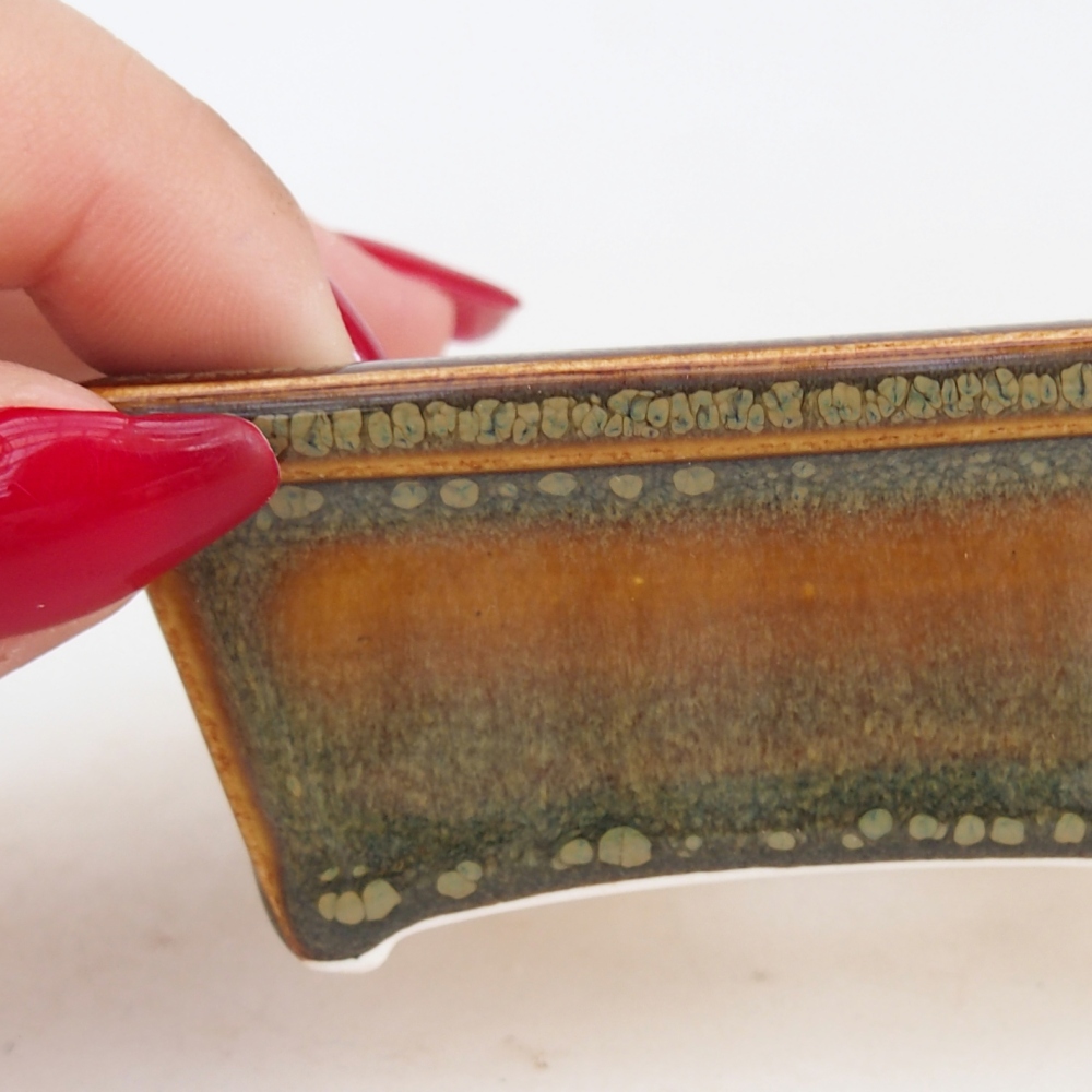 Mini bol bonsaï 7,5 x 6 x 3 cm, brun