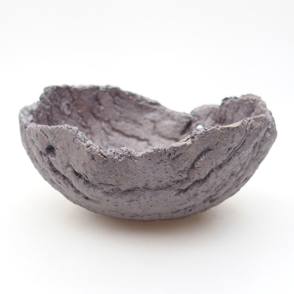 Coque en céramique 14 x 13 x 13 cm , couleur métallique