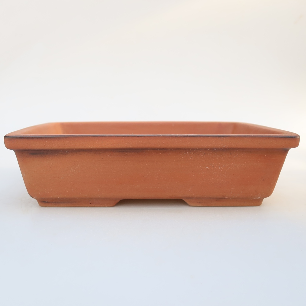 Bol en céramique  25,5 x 19 x 7 cm , couleur brique