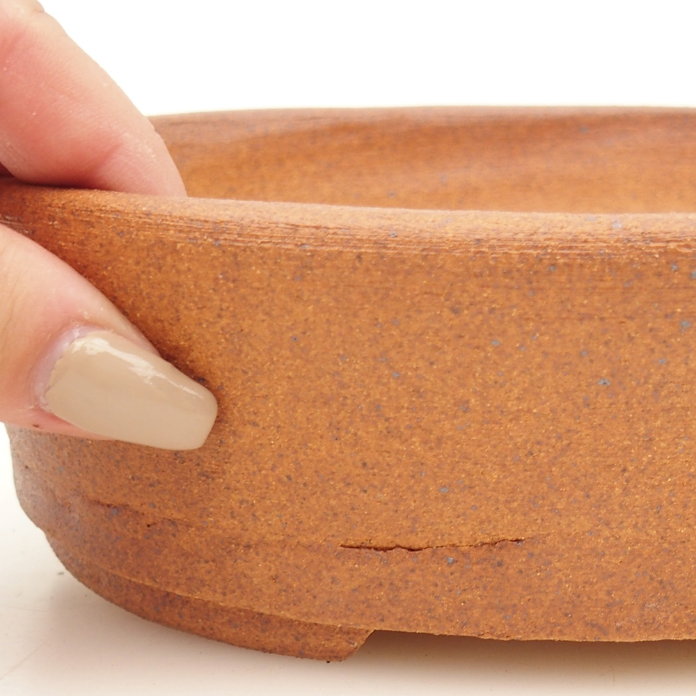 Bol à bonsaï 20 x 16 x 6 cm , couleur marron