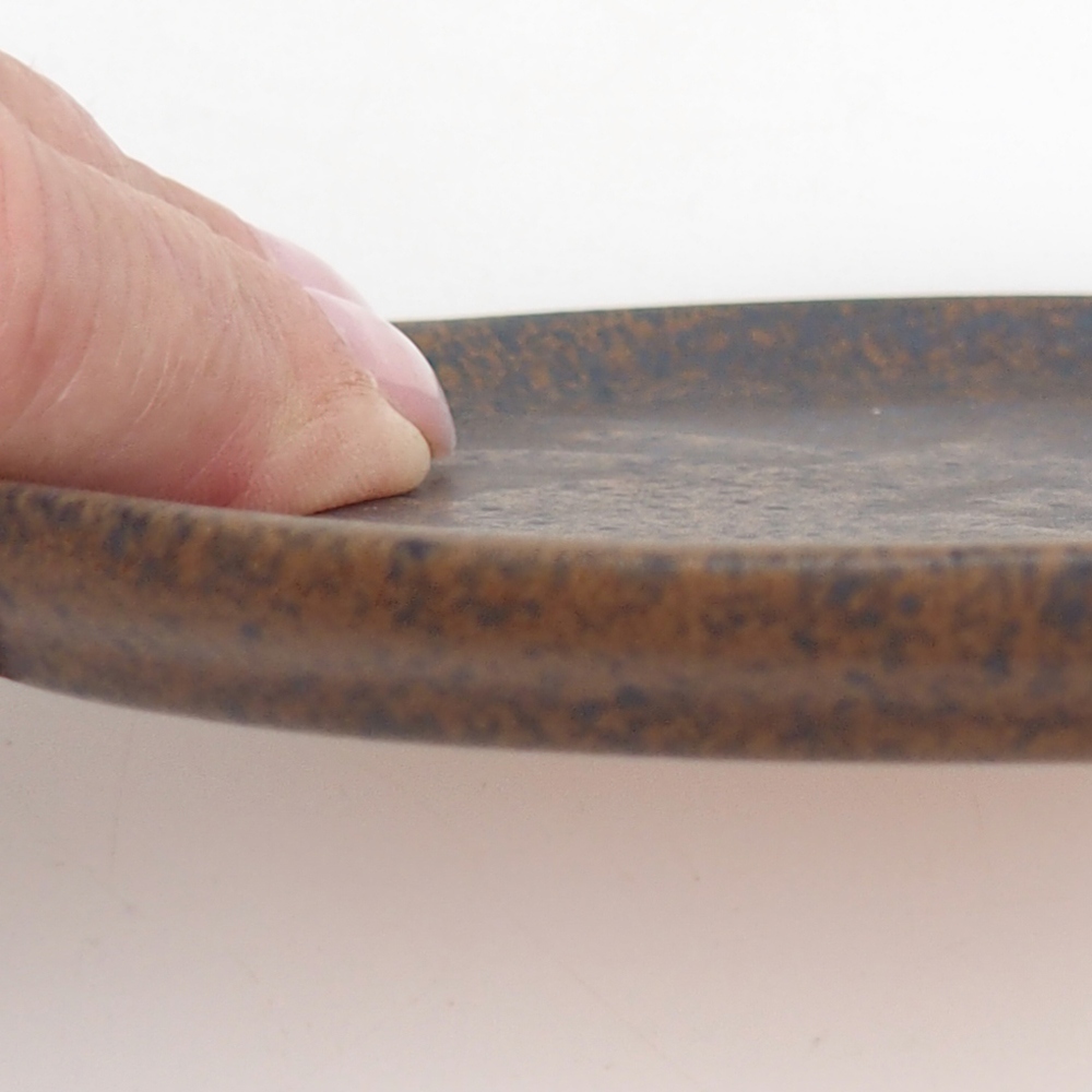 Soucoupe en céramique H11 - 11,5 x 9,5 x 1 cm