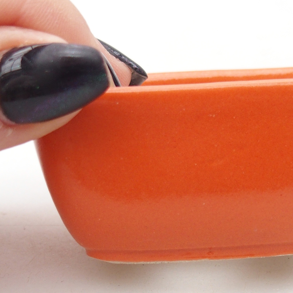 Mini bol bonsaï 6 x 4,5 x 3 cm, orange