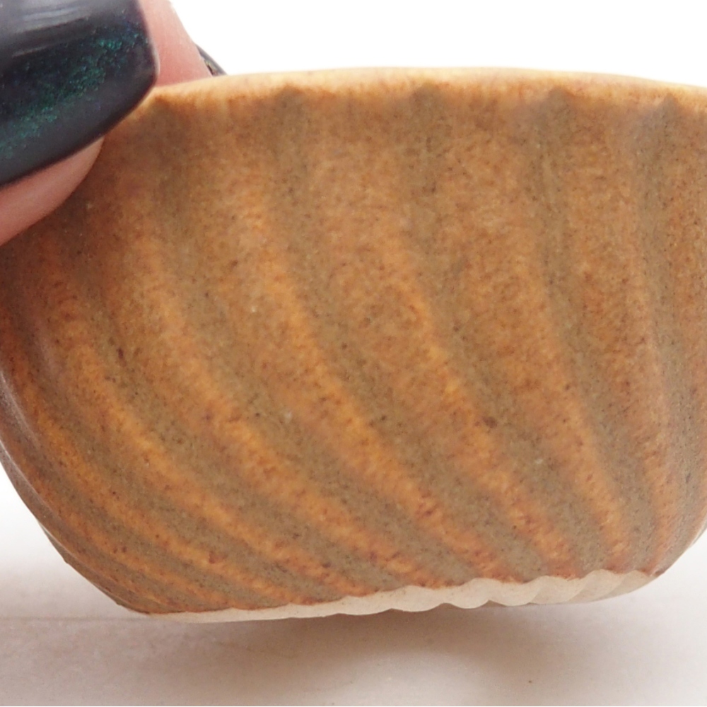 Mini bol bonsaï 5,5 x 5,5 x 3 cm, brun