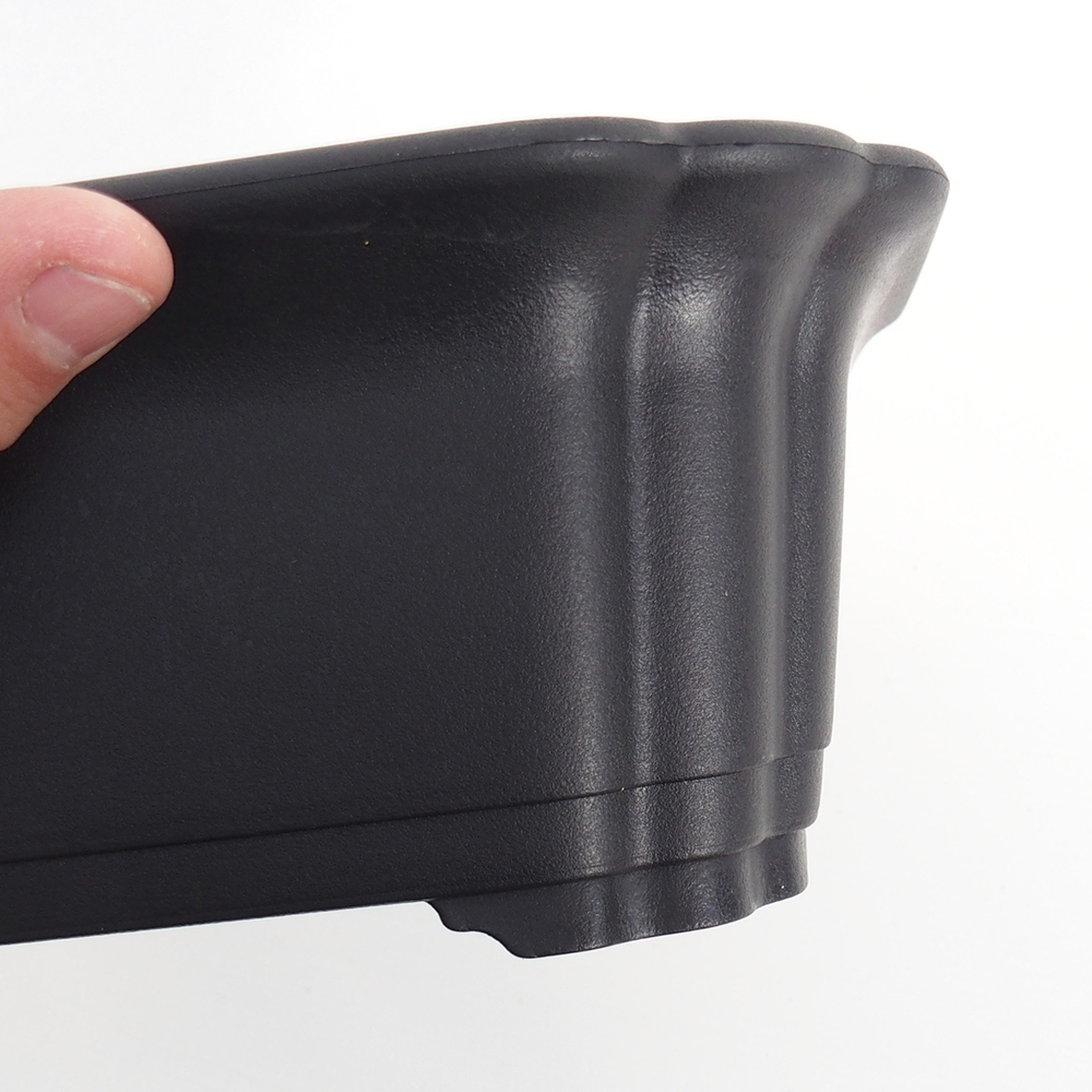 Bol en plastique MP-17 - 24 x 18,5 x 8,5 cm noir