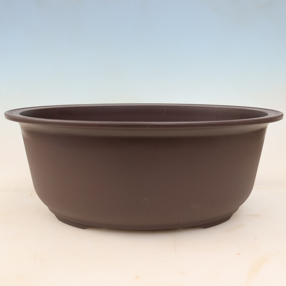 Pot à bonsaï en plastique MP-30 marron - 39 x 30 x 14,5 cm