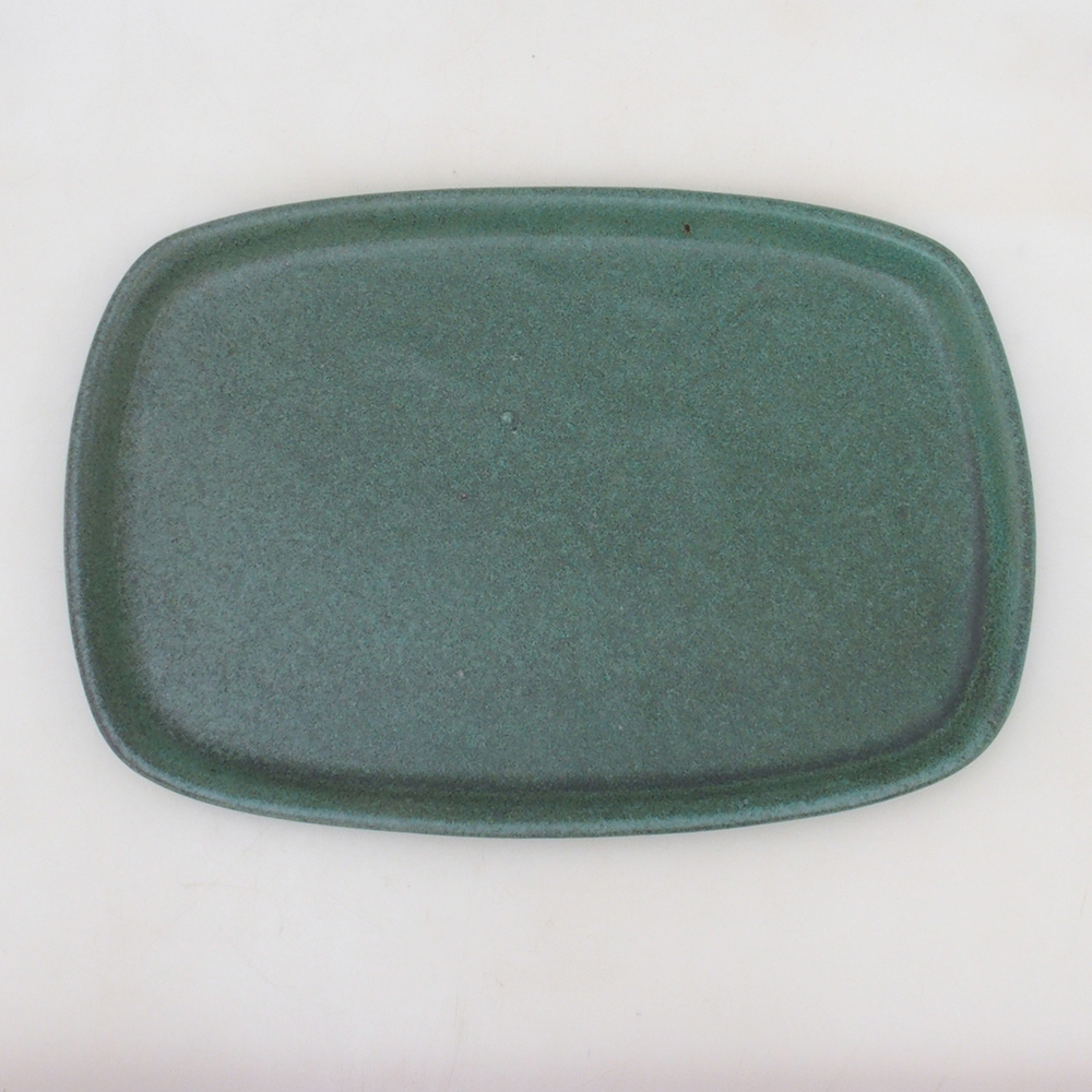 Bol bonsaï + soucoupe H10 - 37 x 28 x 9 cm - vert