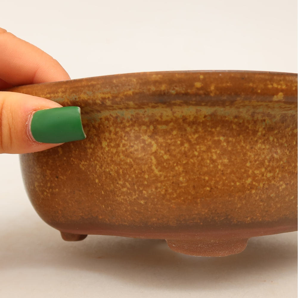 Bol en céramique  16,5 x 14,5 x 6 cm, couleur marron