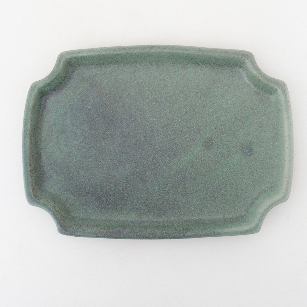 Bol bonsaï + soucoupe H17 - 15 x 10 x 4 cm - vert