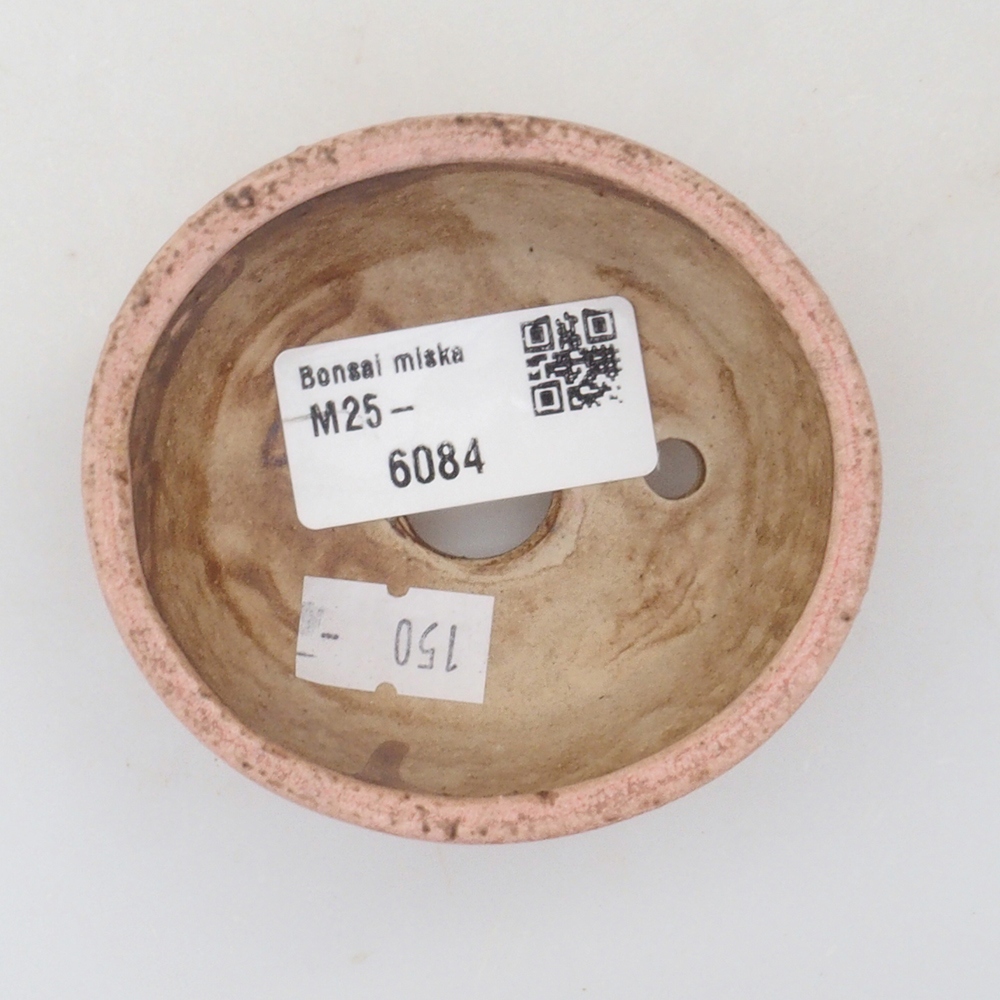 Bol à bonsaï en céramique 10 x 8,5 x 4 cm, brun