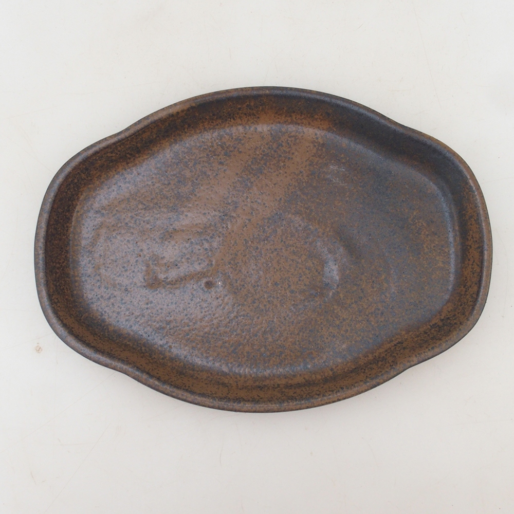 Bol en céramique H75 - 18,5 x 13 x 1,5 cm - brun