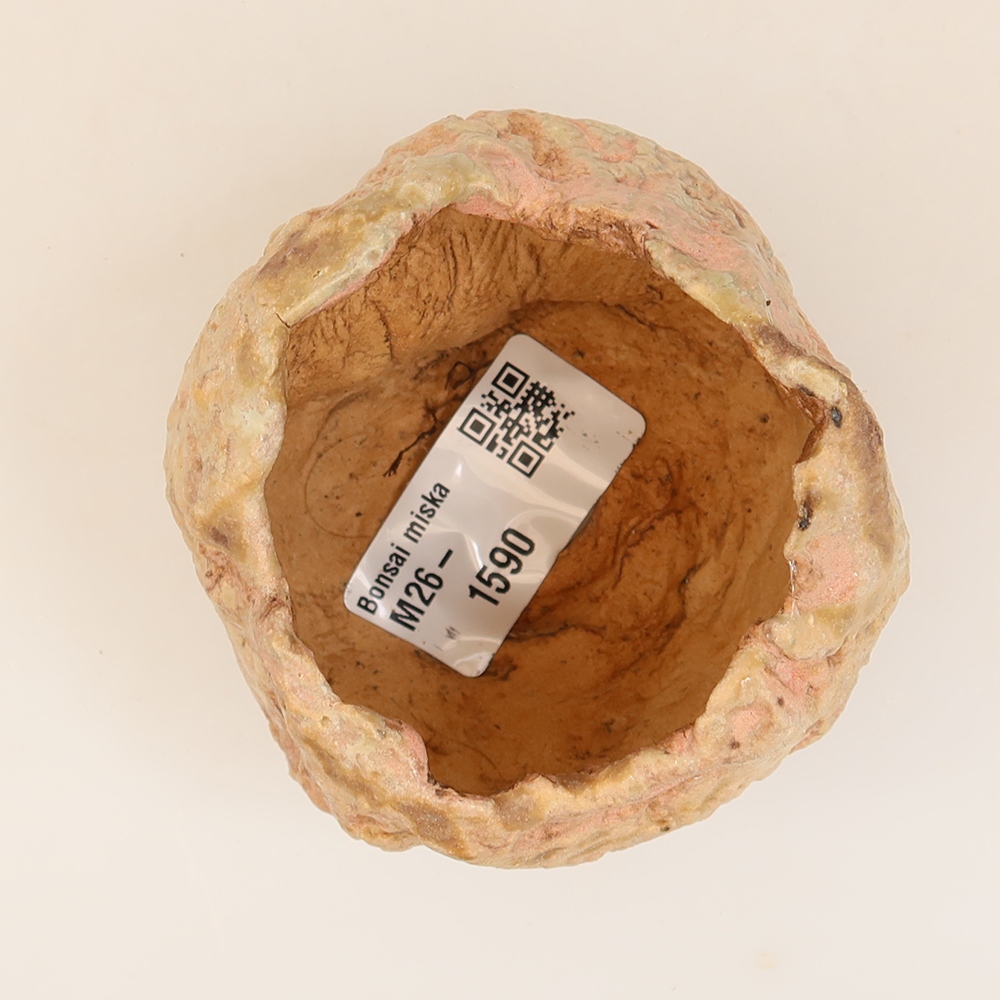 Coquille en céramique 5 x 5 x 6 cm , couleur rose
