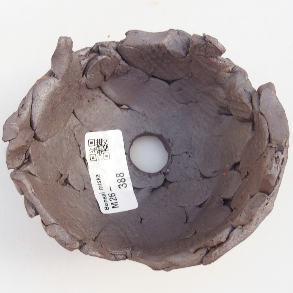 Coquille en céramique 10,5 x 10 x 7,5 cm , couleur métallique