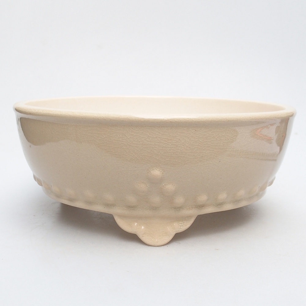 Bol 21 x 21 x 8,5 cm beige