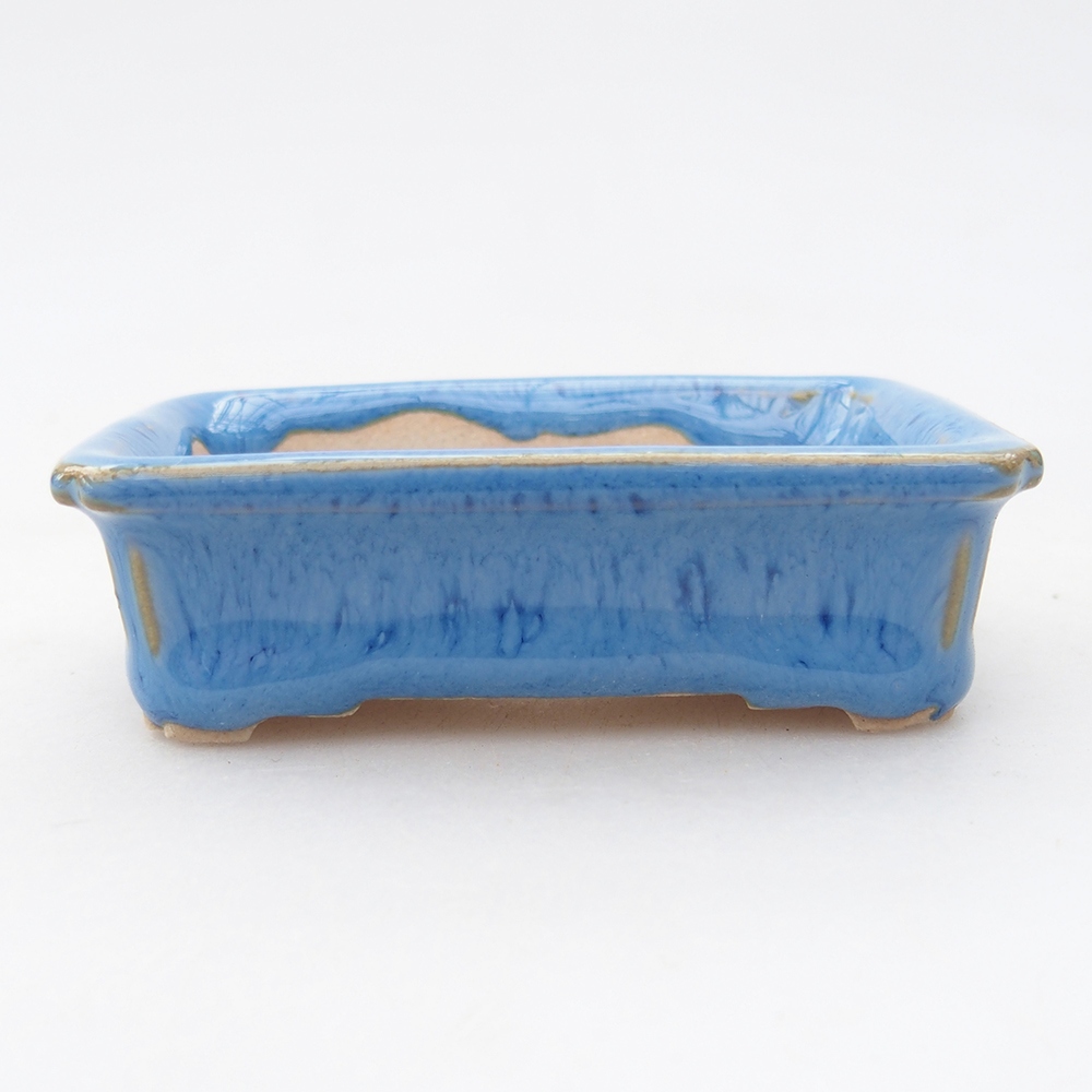 Mini bol bonsaï 7 x 5 x 2 cm, bleu