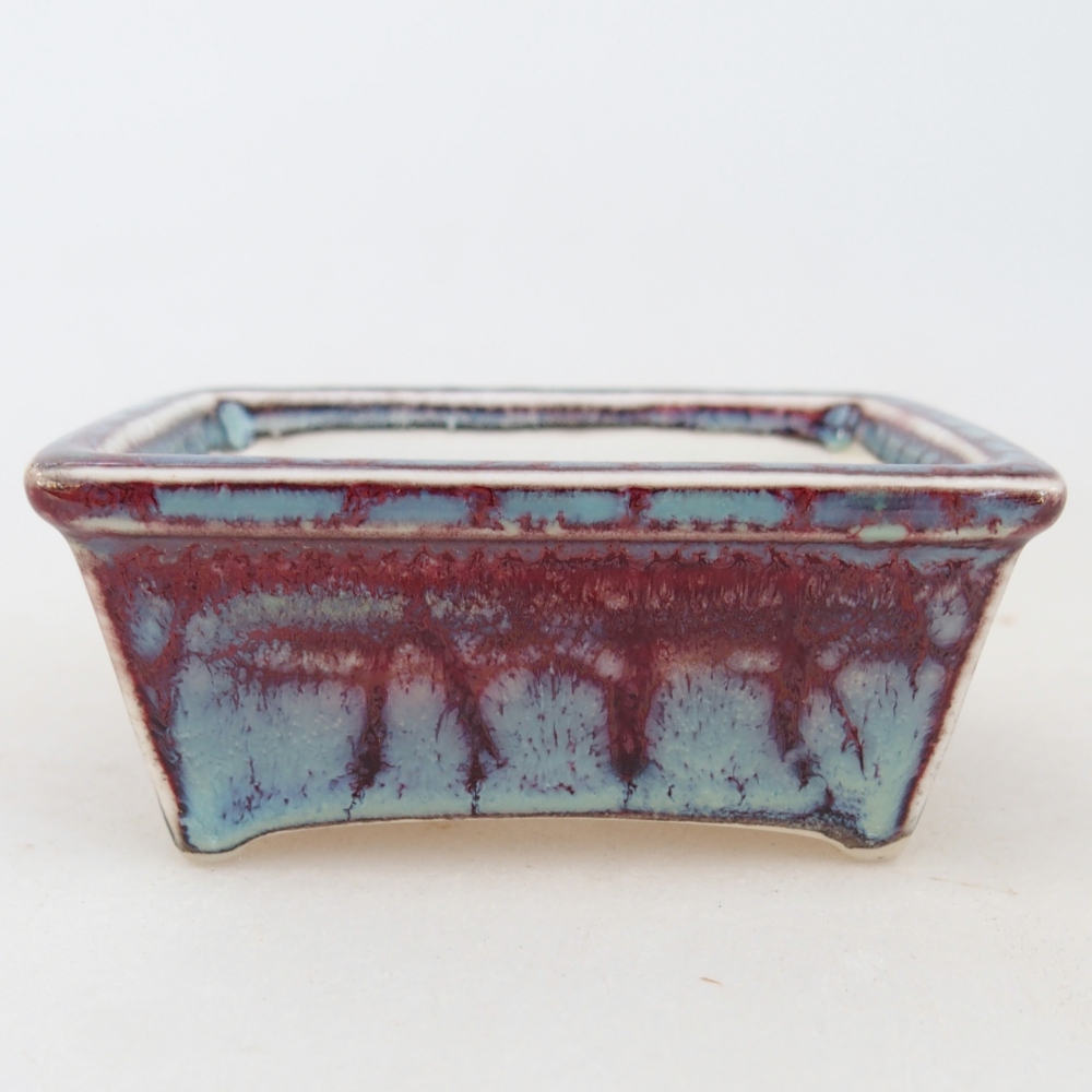 Mini bol bonsaï 7,5 x 6 x 3 cm, bordeaux