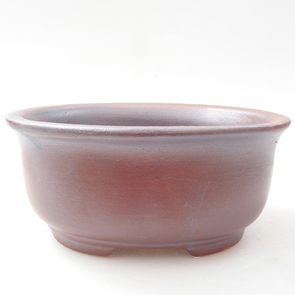 Bol à bonsaï en céramique 12 x 10 x 5,5 cm, brun