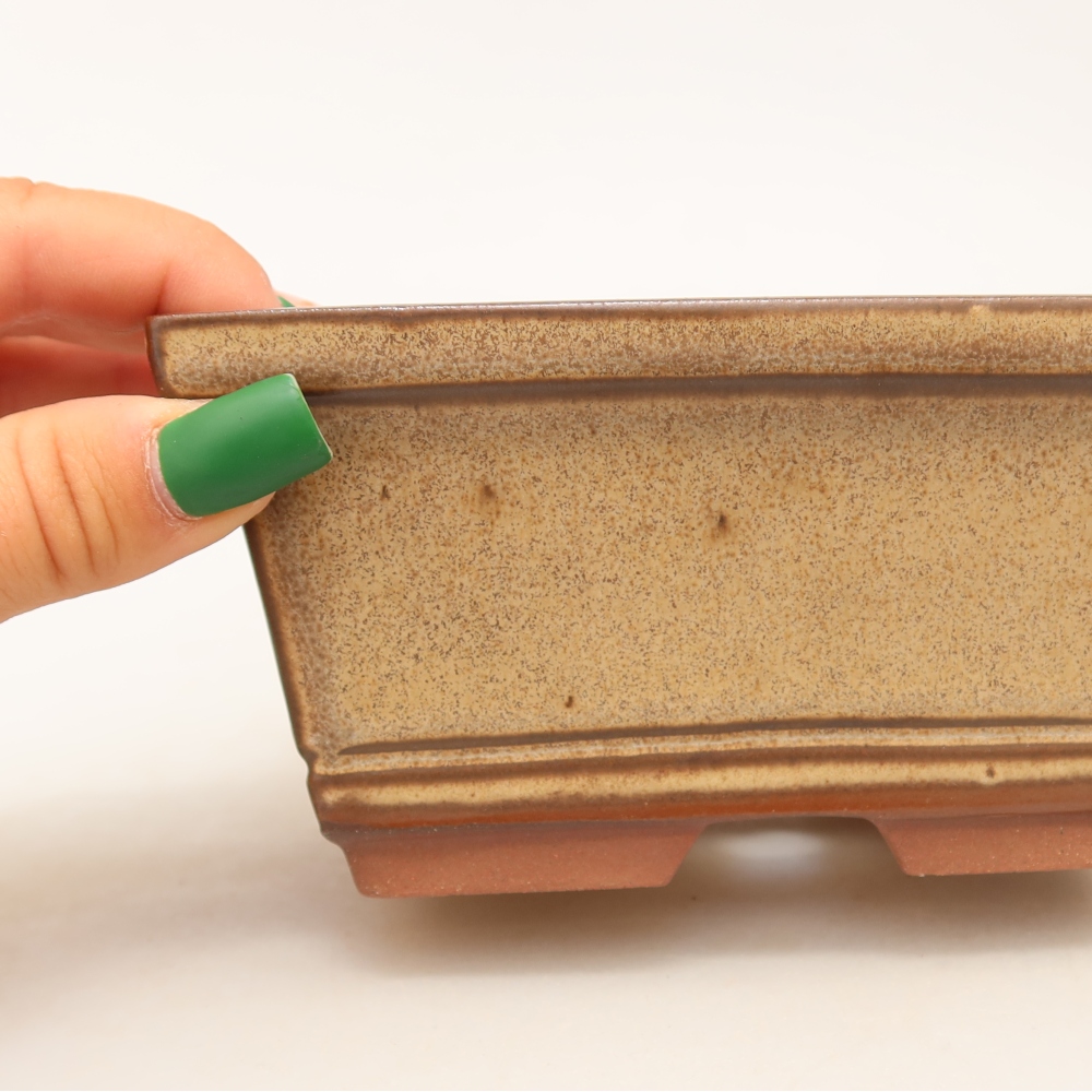 Bol en céramique  14,5 x 12,5 x 7 cm , couleur beige