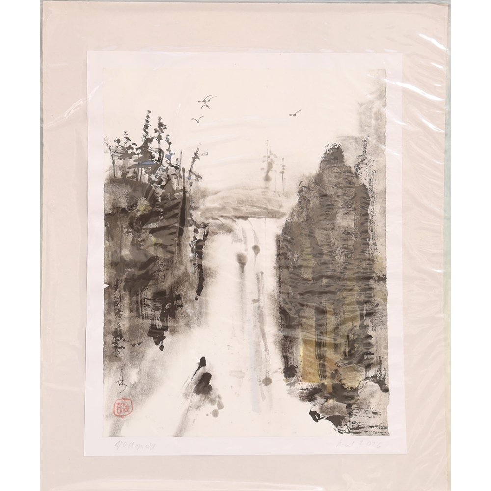 Calligraphie - Cascade