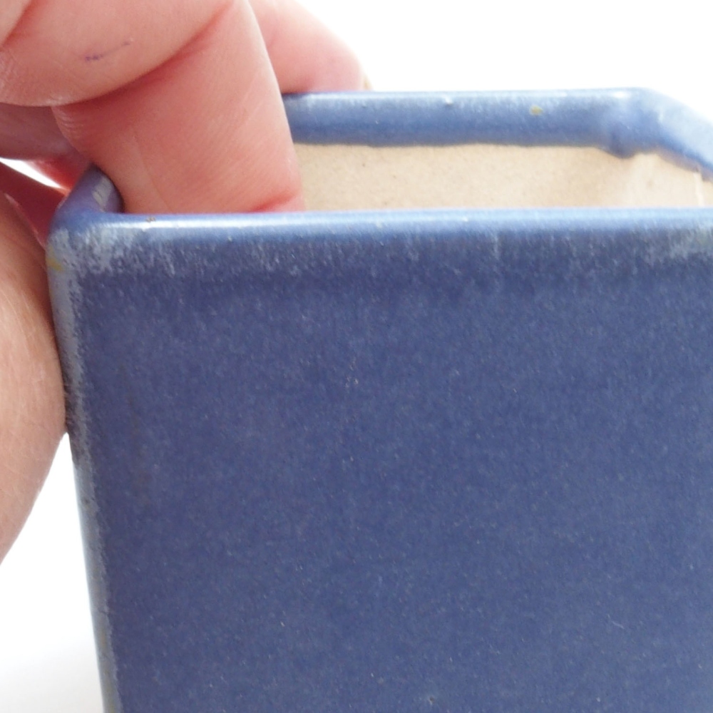 Mini bol bonsaï 5,5 x 5,5 x 6,5 cm, couleur bleu