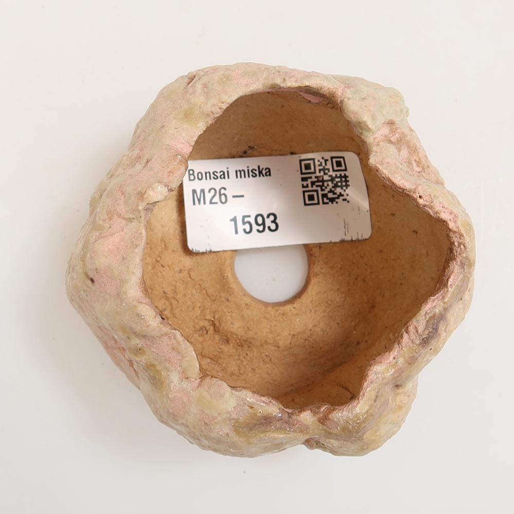 Coquille en céramique  5,5 x 5,5 x 5,5 cm , couleur rose