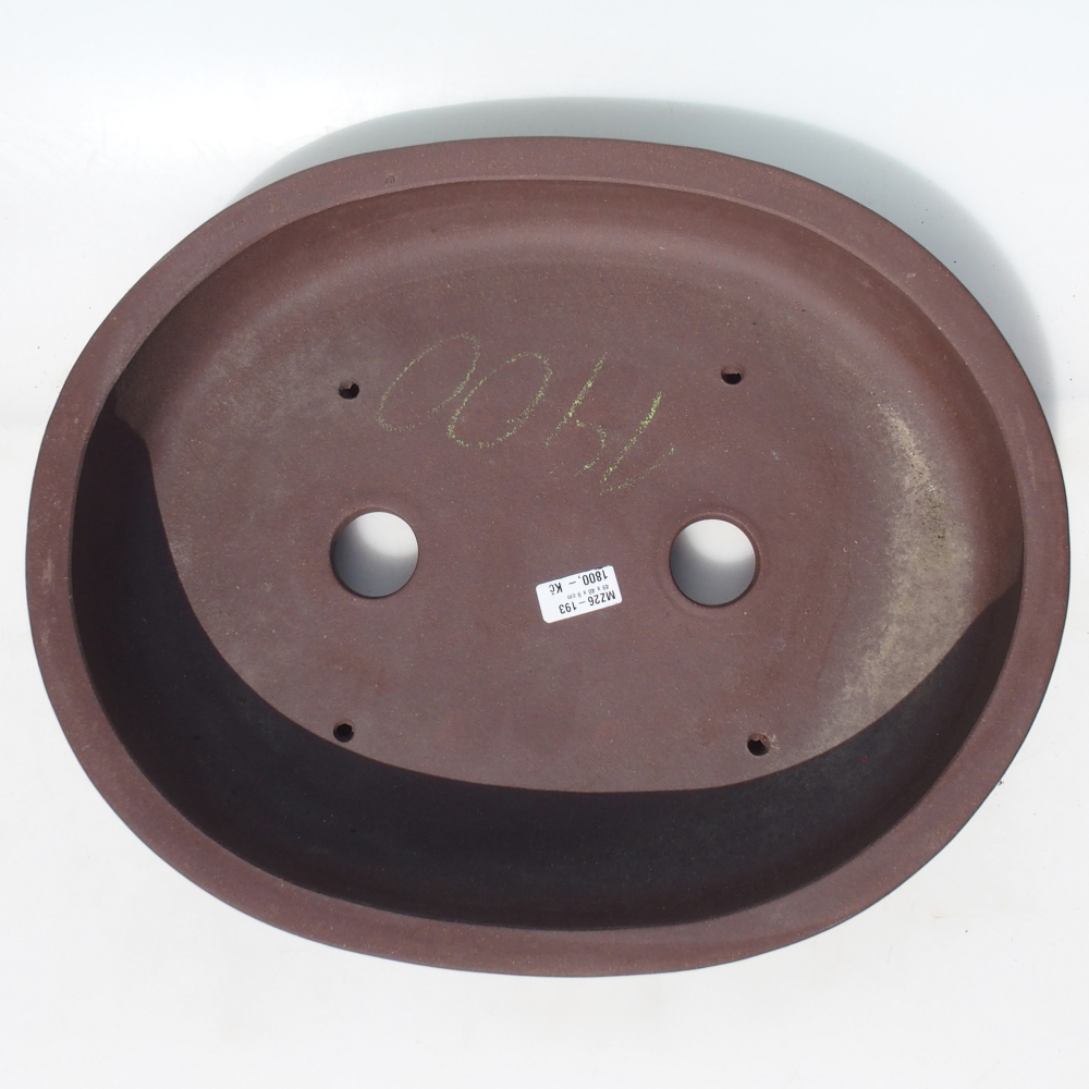 Bol pour bonsaï 49 x 40 x 9 cm - brun