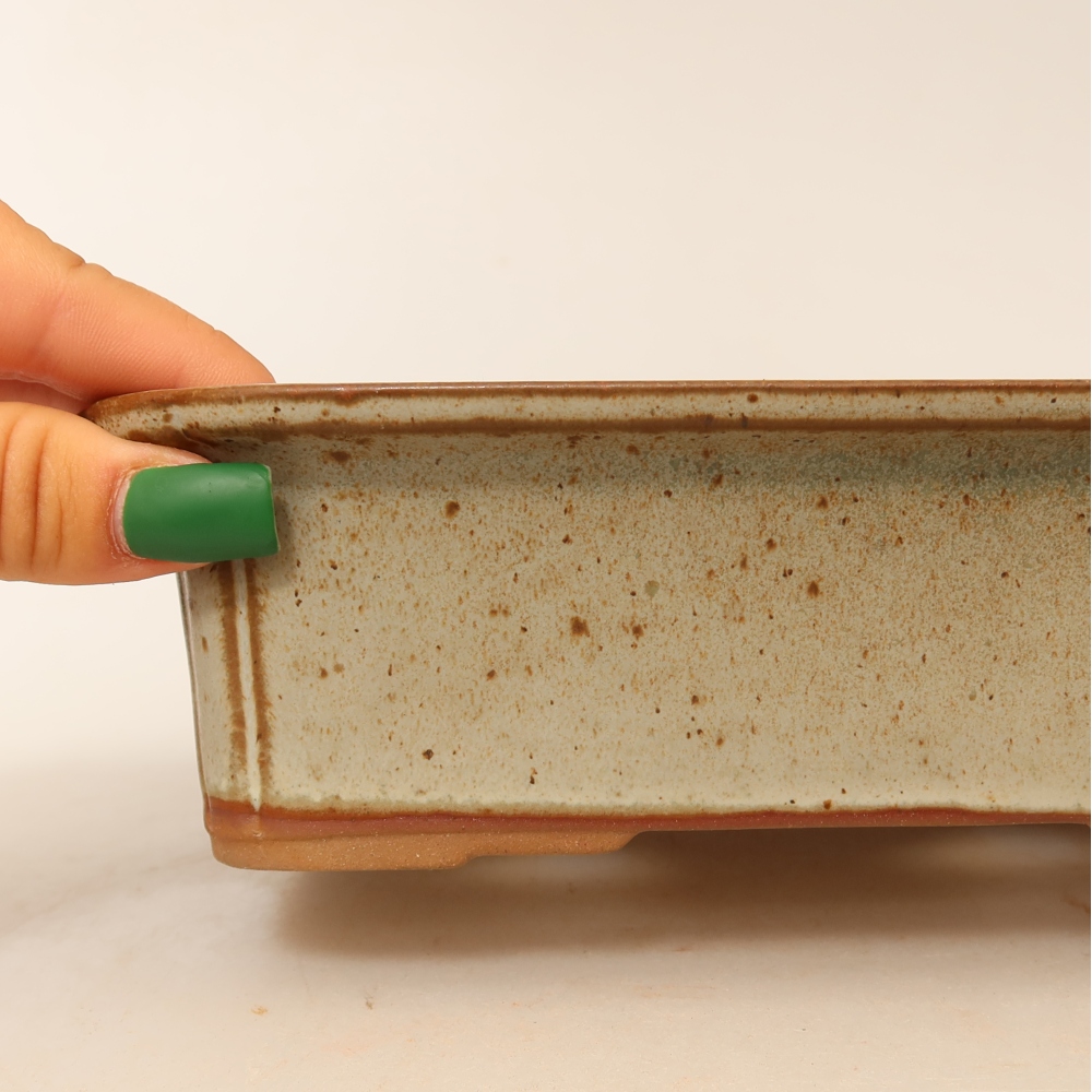 Bol en céramique  20 x 15,5 x 5,5 cm, couleur beige