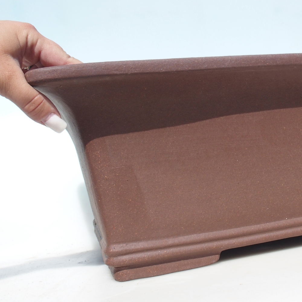 Bol pour bonsaï 51 x 37 x 17,5 cm - brun