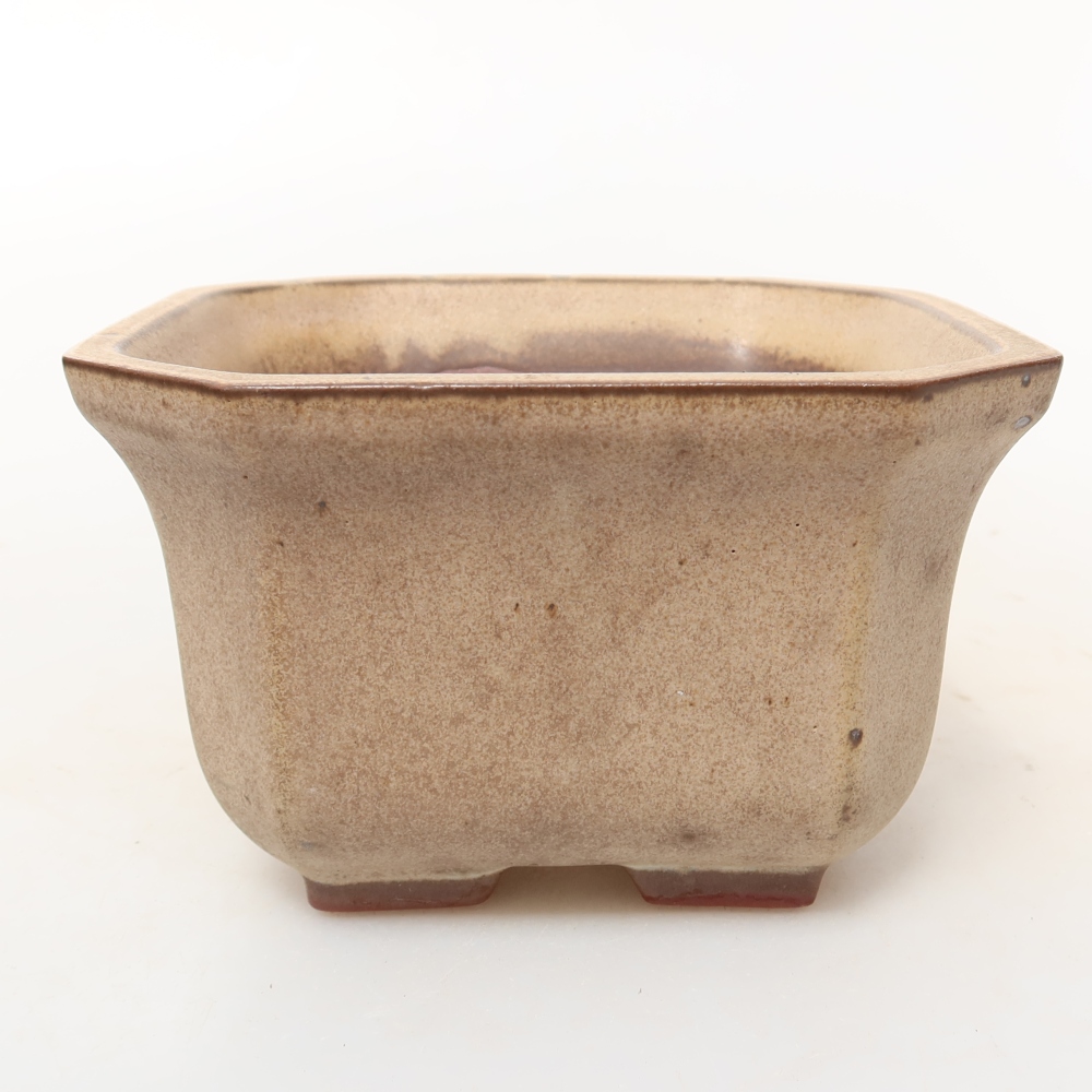 Coquille en céramique  11,5 x 11,5 x 7 cm, couleur beige