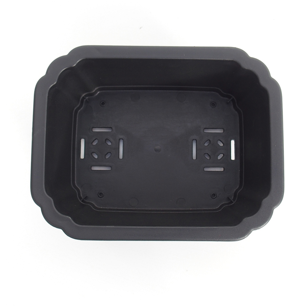 Bol en plastique MP-17 - 24 x 18,5 x 8,5 cm noir