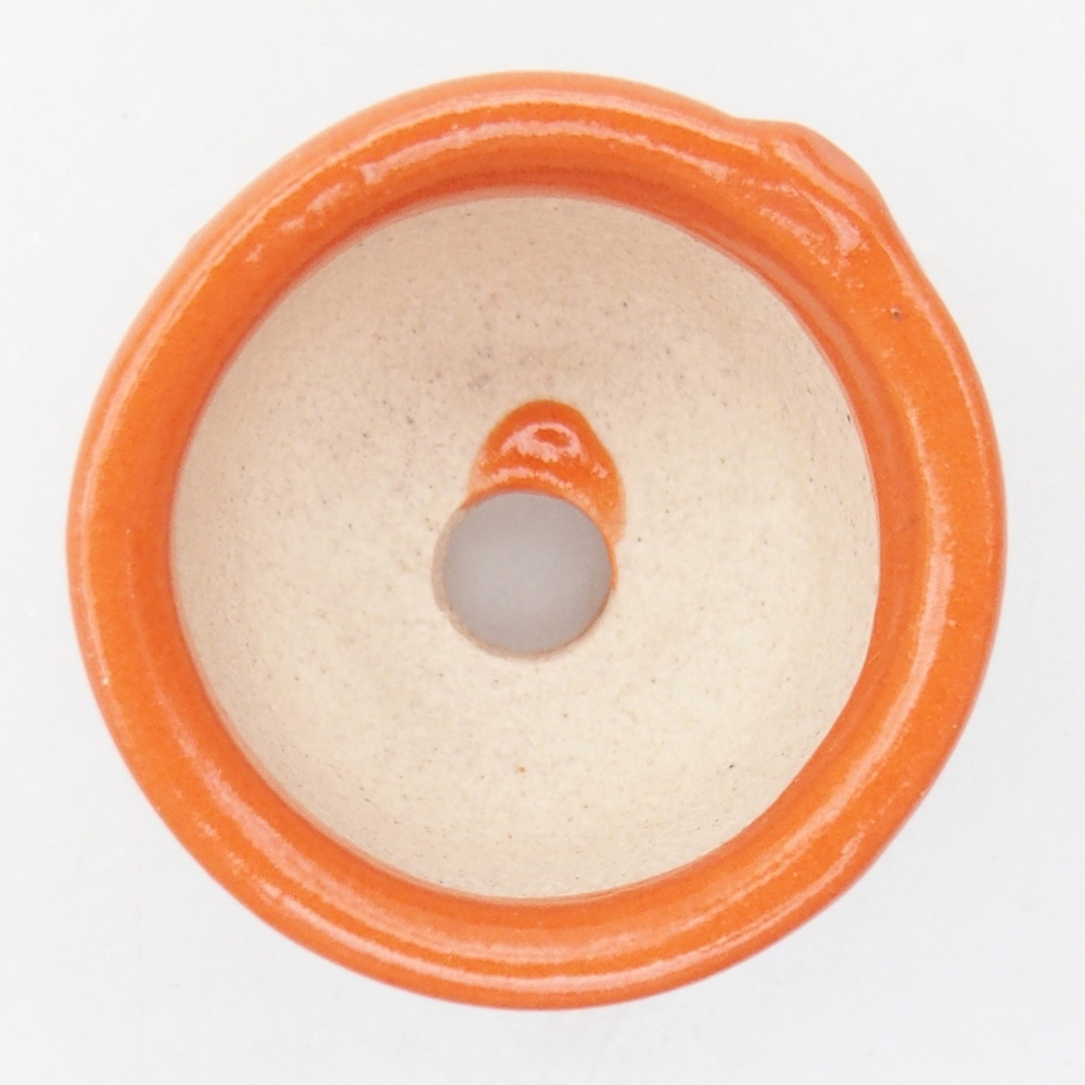 Mini bol bonsaï 3 x 3 x 1,5 cm, orange