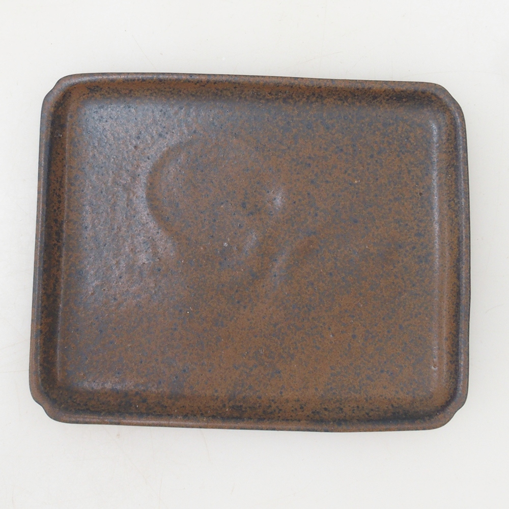 Soucoupe Bonsaï rectangle D5-M - 12,5 x 10,5 x 1 cm