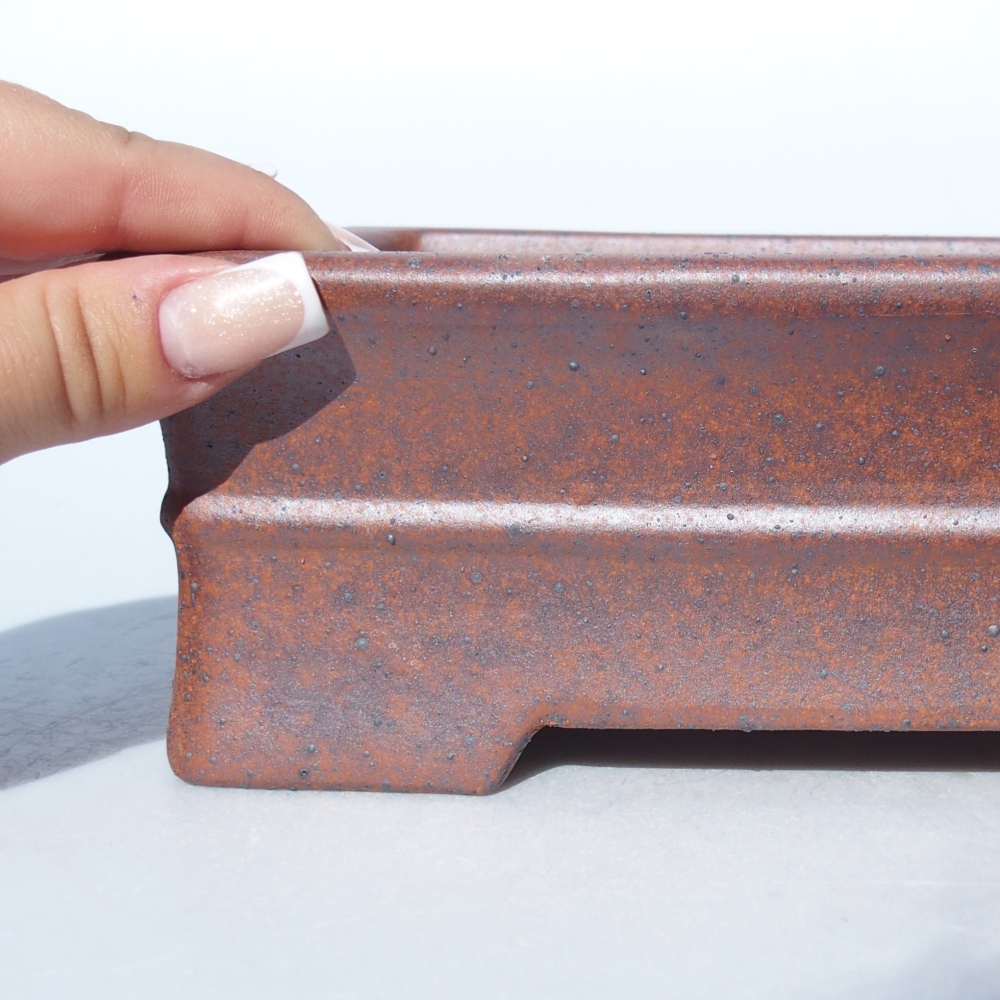 Bol 21 x 16 x 7 cm brun