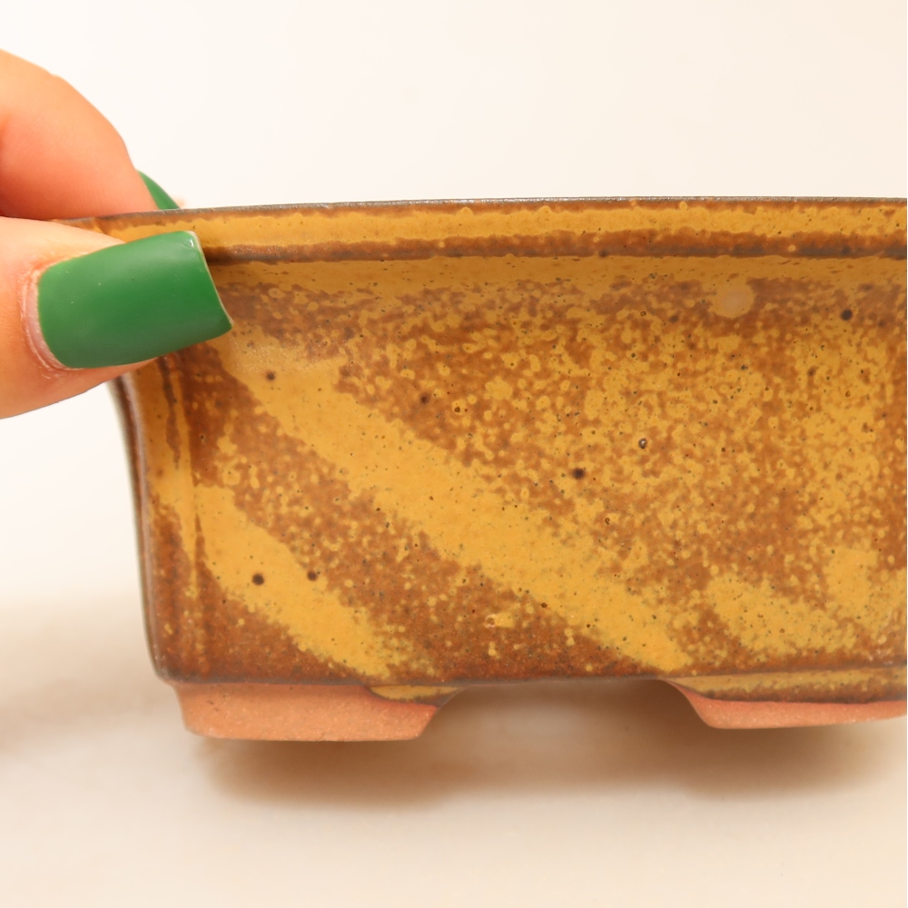 Bol en céramique  13 x 10,5 x 5,5 cm, couleur jaune
