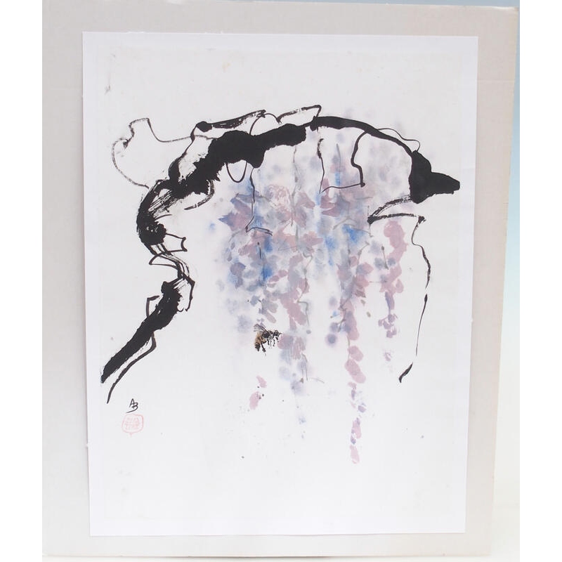 Calligraphie - Fleur