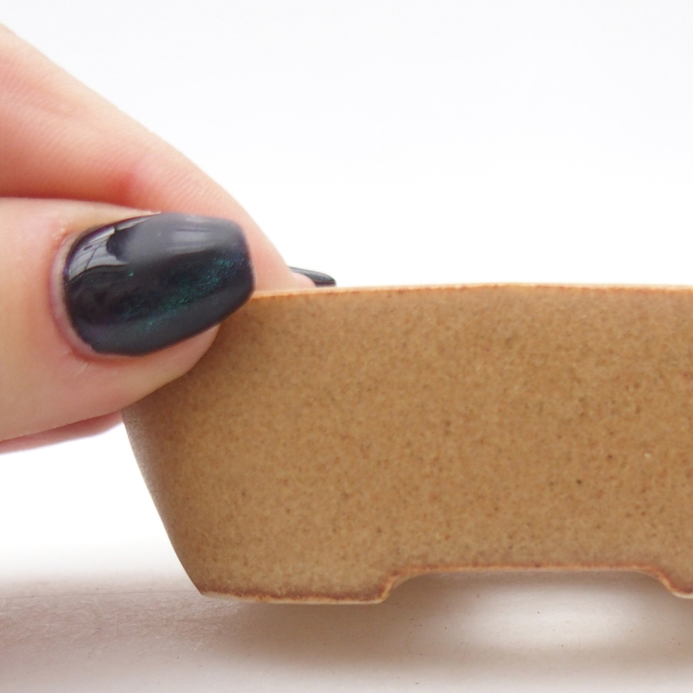 Mini bol bonsaï 8,5 x 6 x 2,5 cm, brun