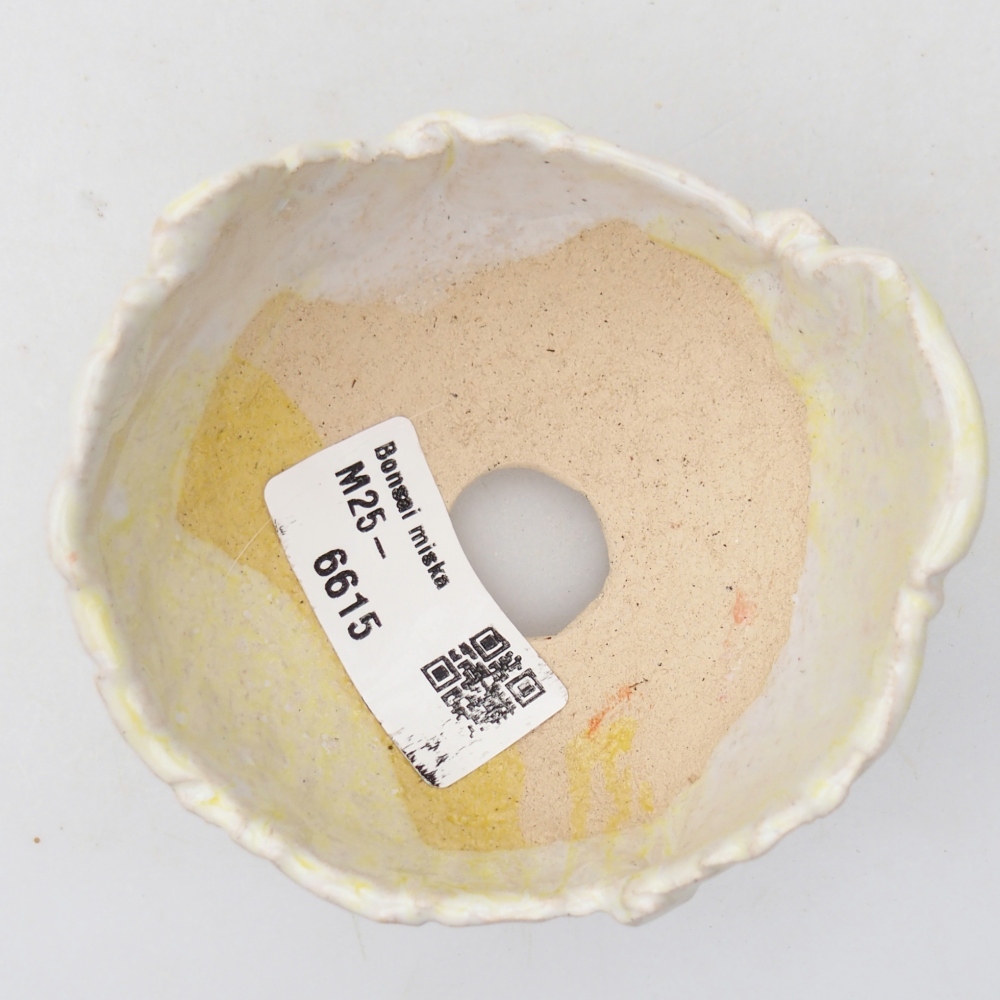 Coquille en céramique 8 x 8 x 5 cm , couleur verte