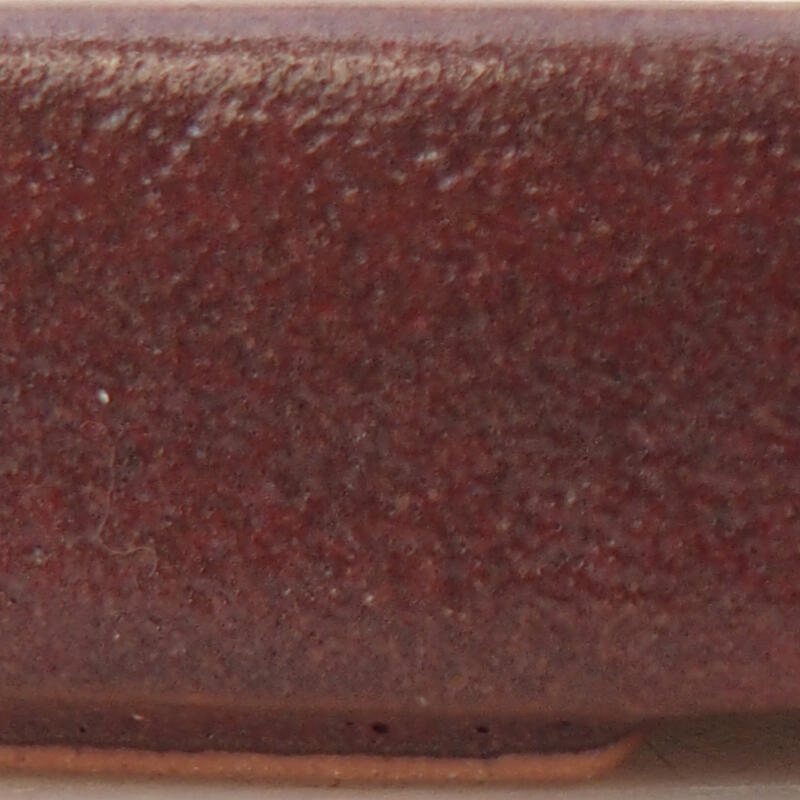 Bol à bonsaï en céramique 10 x 7 x 2 cm, brun