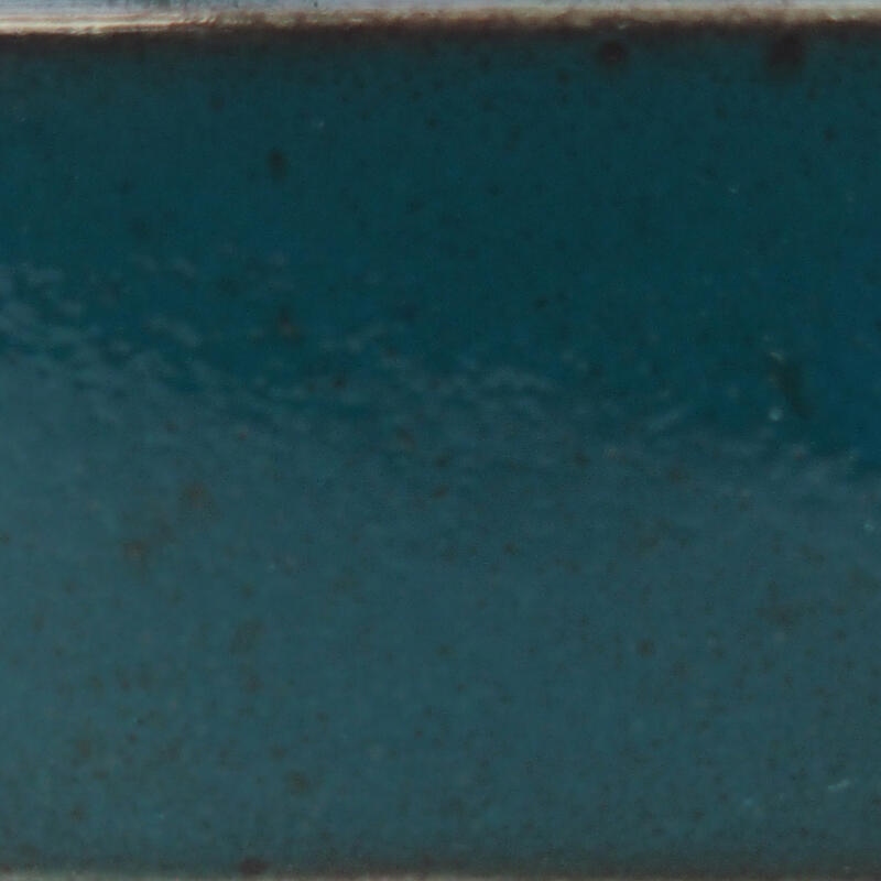 Bol à bonsaï en céramique 10 x 8,5 x 3,5 cm, vert