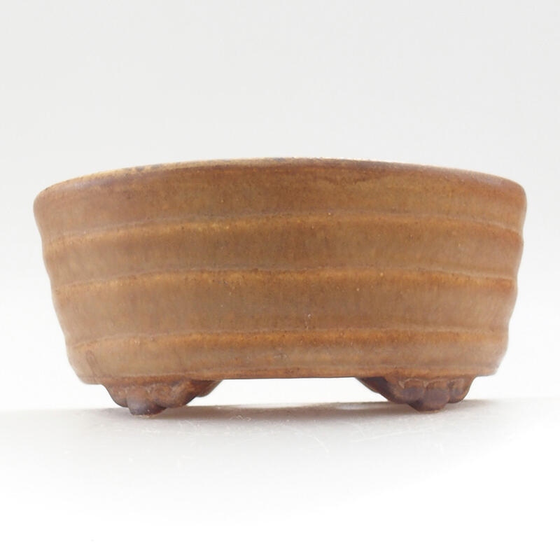 Bol à bonsaï en céramique 10 x 9 x 5 cm, orange