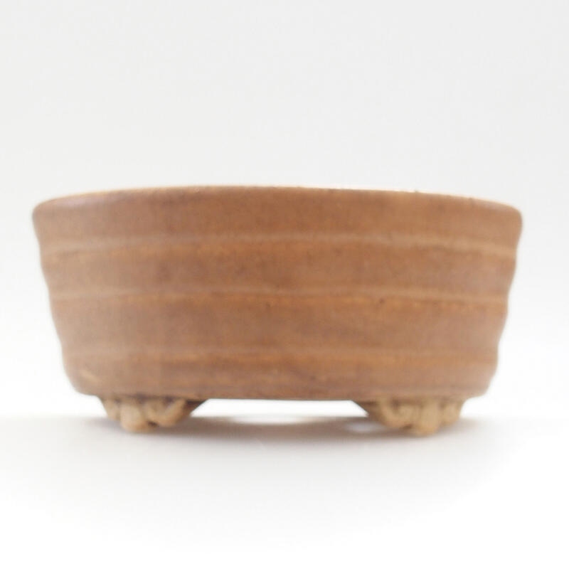 Bol à bonsaï en céramique 10 x 9 x 5 cm, orange