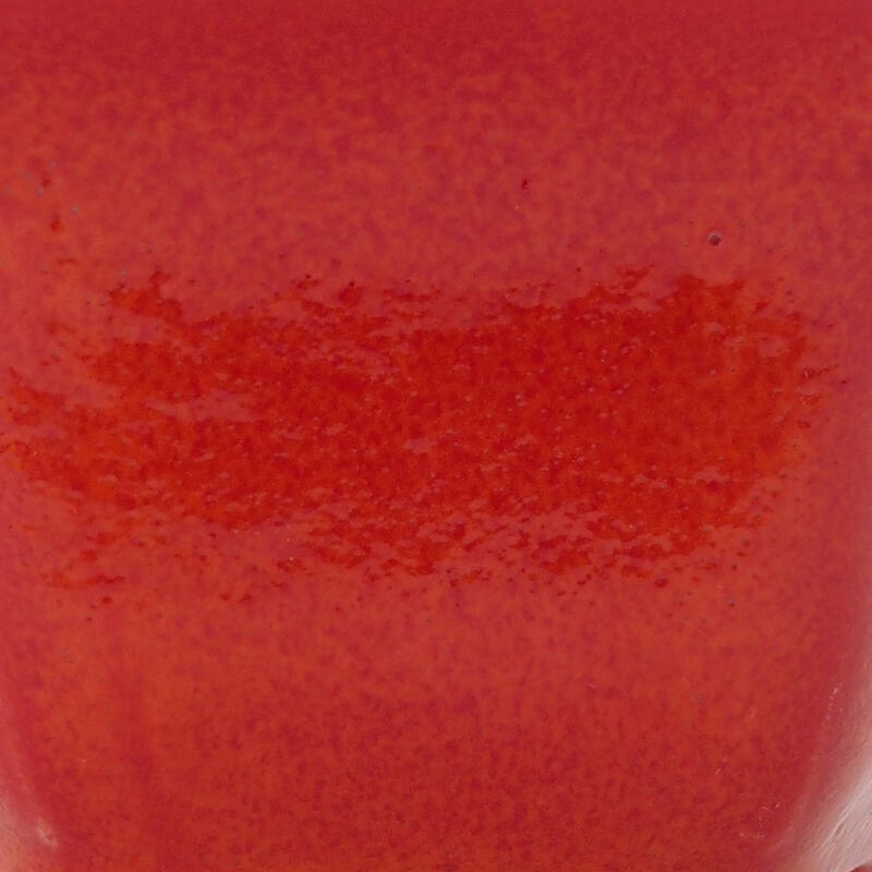 Bol à bonsaï en céramique 11 x 10 x 5,5 cm, couleur rouge