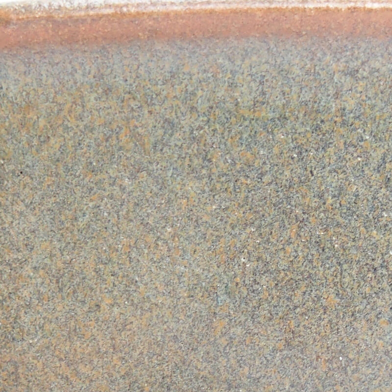 Bol à bonsaï en céramique 11 x 9 x 5,5 cm, brun