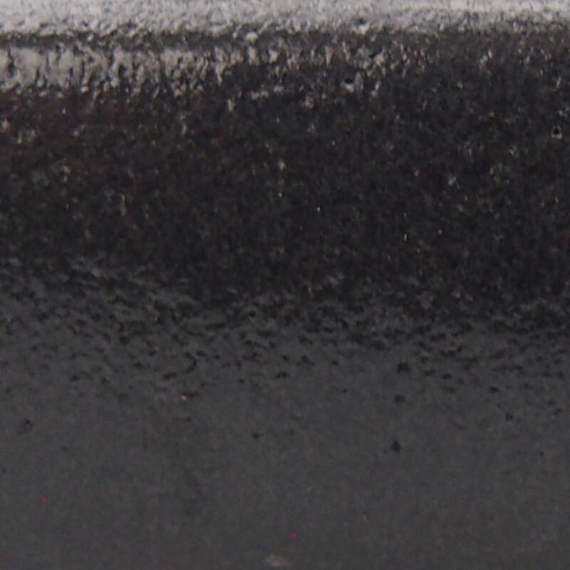 Bol à bonsaï en céramique 12,5 x 9,5 x 3 cm, gris