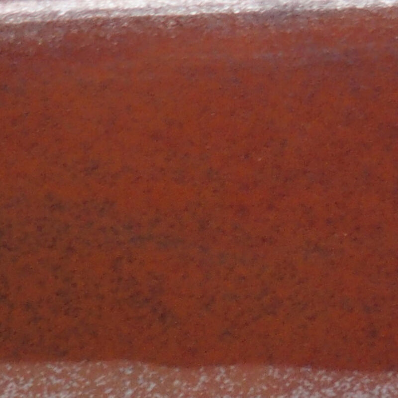 Bol à bonsaï en céramique 12 x 10 x 4 cm, brun